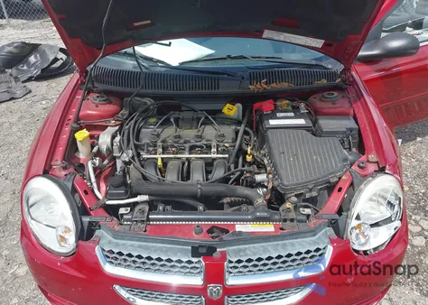 2004 Dodge Neon Sxt из США, поврежденный, VIN 1B3ES56C04D621026